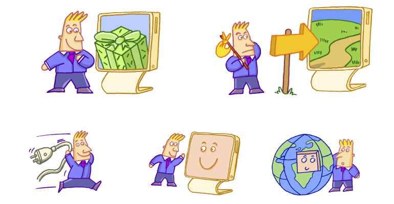 Créations graphiques 6 atalante mascottes2