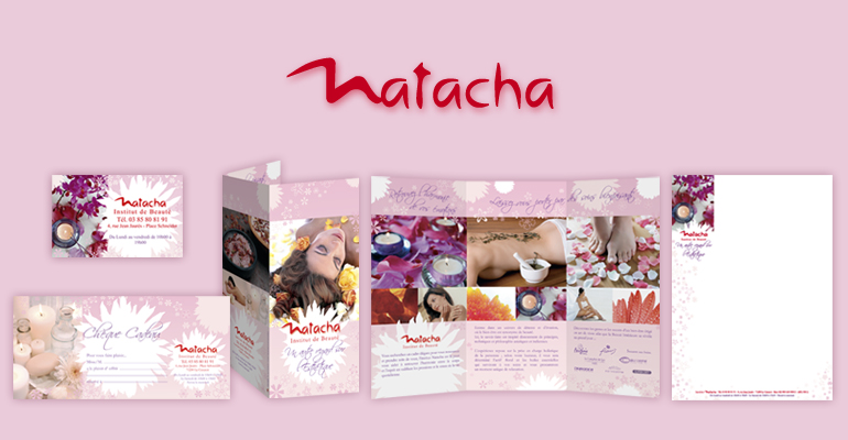 institut natacha identite visuelle