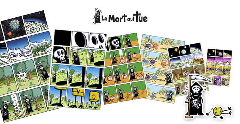la mort bande dessinee