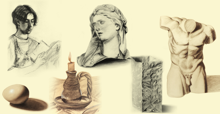 Parcours 11 lesage dessins academiques 1