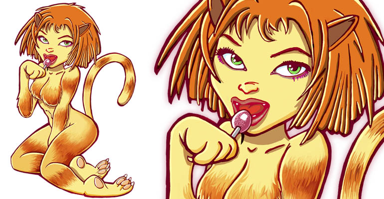 Mascotte sexy 16 mascotte